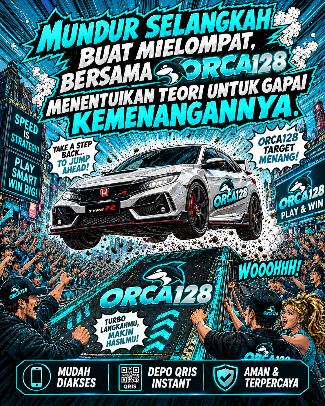 ORCA128 ‡ Mundur Selangkah Buat Meroket Mencapai Kemenangannya ORCA128 ‡ Mundur Selangkah Buat Meroket Mencapai Kemenangannya